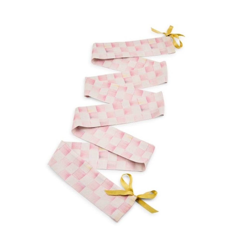 MacKenzie-Childs Rosy Check Cord Cover New